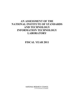 cover image of An Assessment of the National Institute of Standards and Technology Information Technology Laboratory